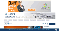 Desktop Screenshot of humberbusiness.com